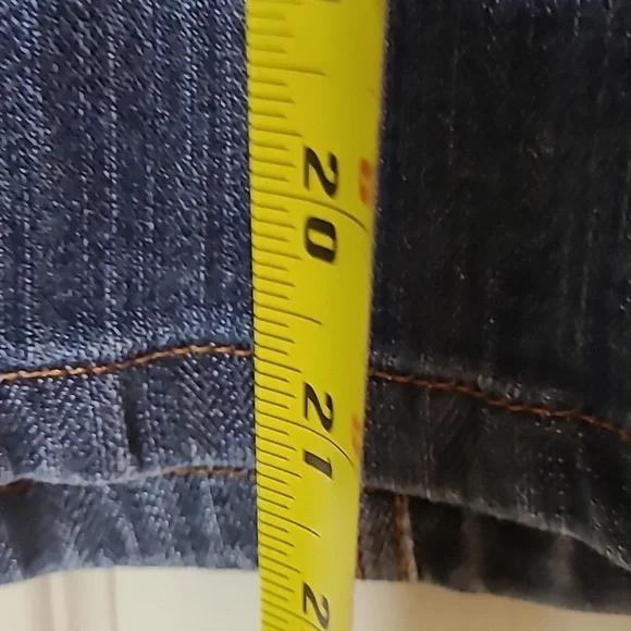 Vintage Tommy Hilfiger A-line jean 21" skirt 4 pockets medium wash size 10 - Picture 8 of 12